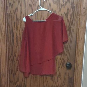 Maroon Blouse